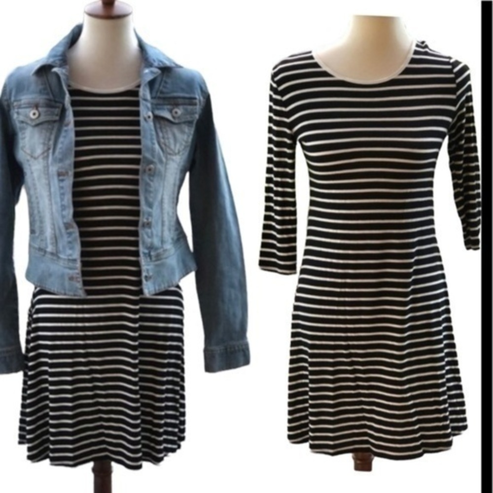 3/4 length sleeve dress